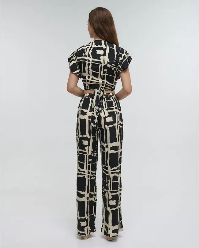 Ble Knot Top