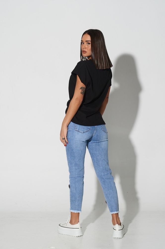Kelly's T-shirt Με Κόμπο Στο Πλάι