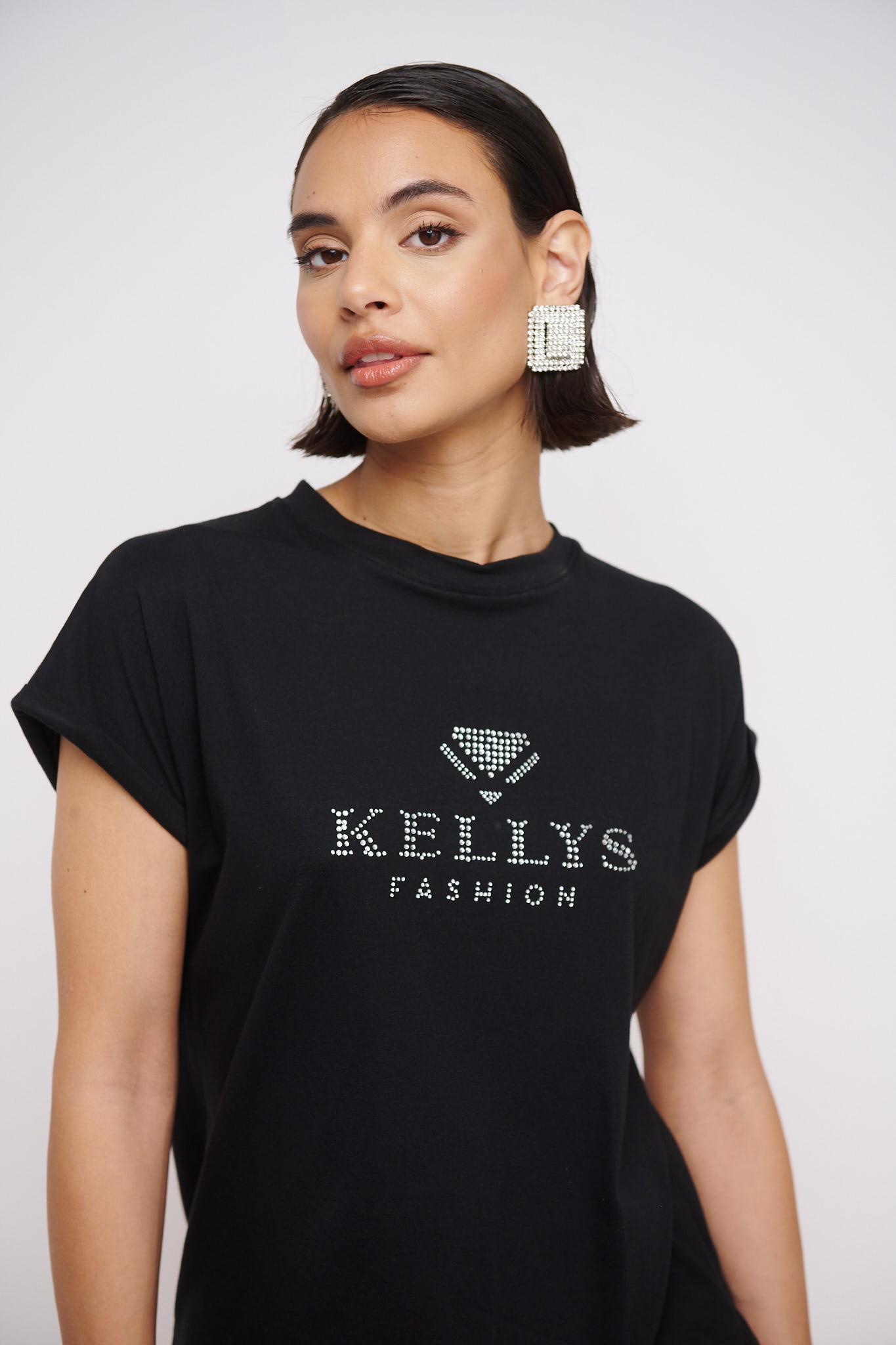 Rhinestoned Kelly's T-Shirt Kellys Fashion