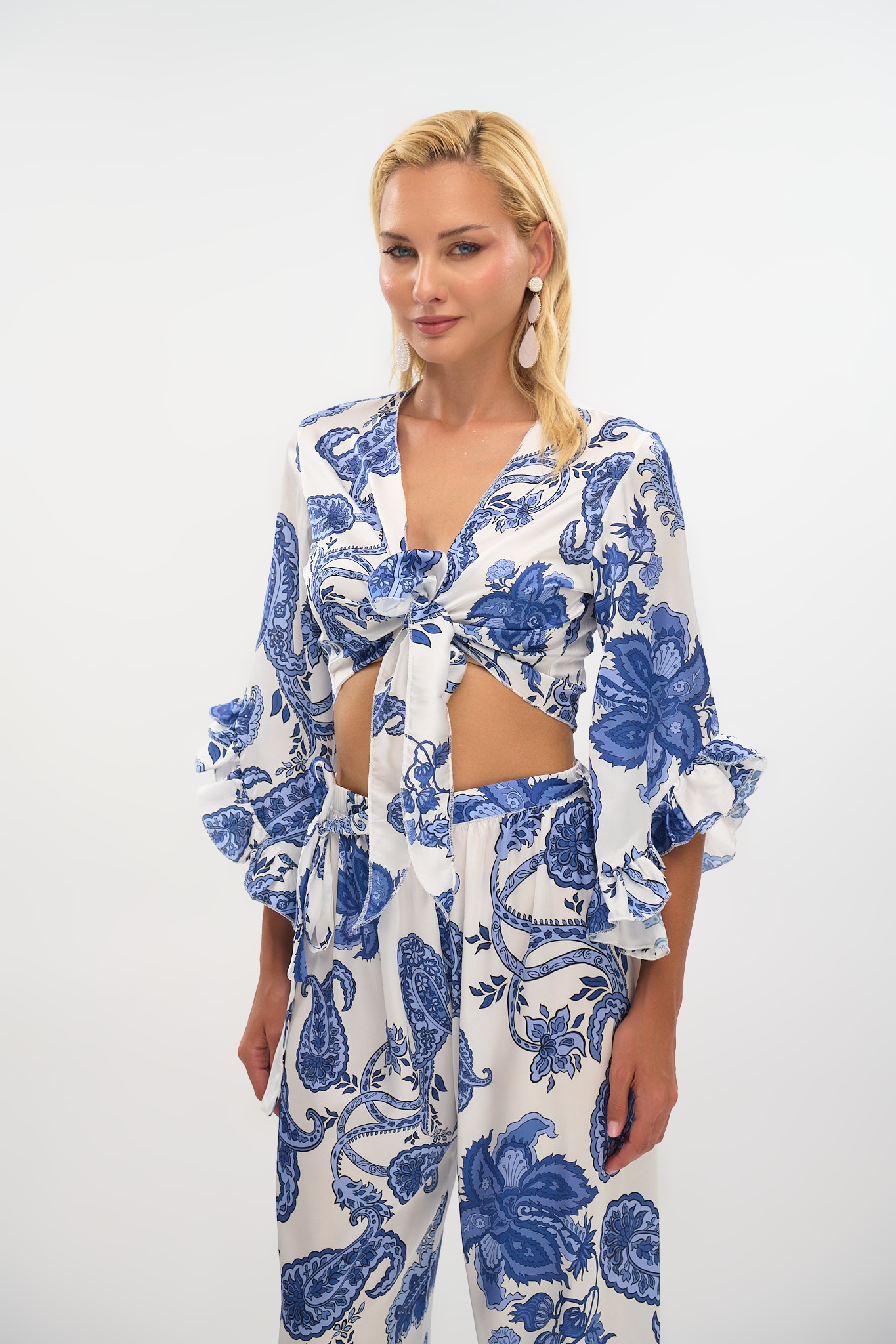 Kelly's Paisley Printed Top