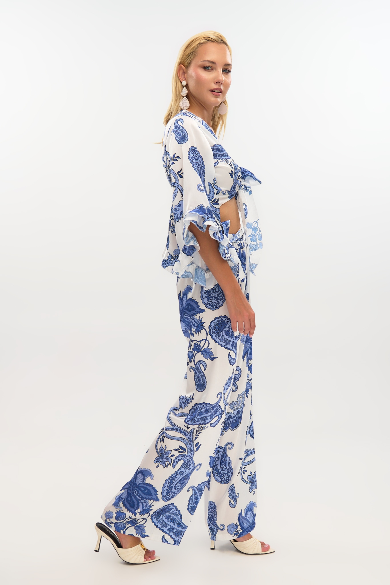 Kelly's Paisley Printed Top