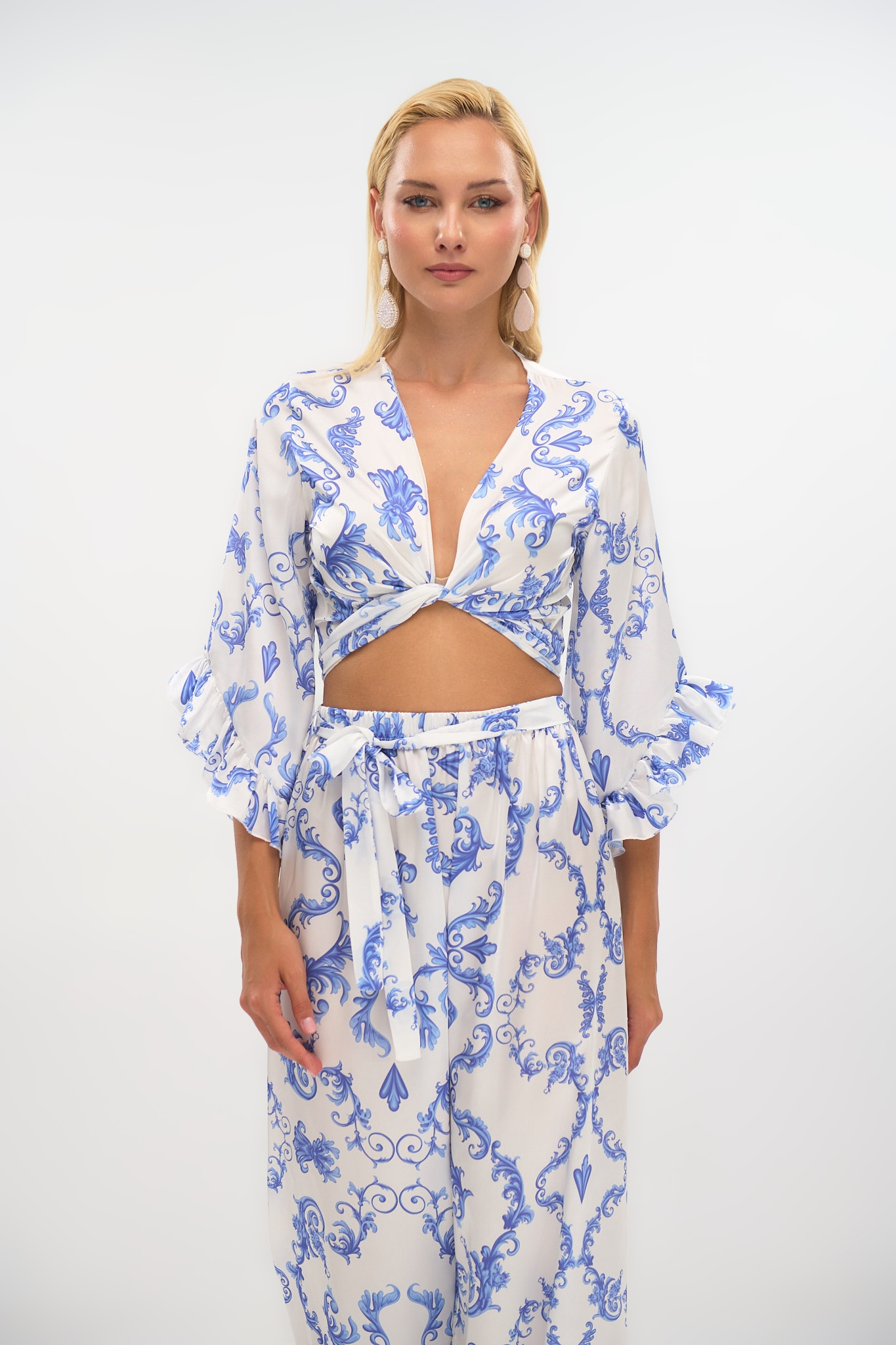 Kelly's Paisley Printed Top