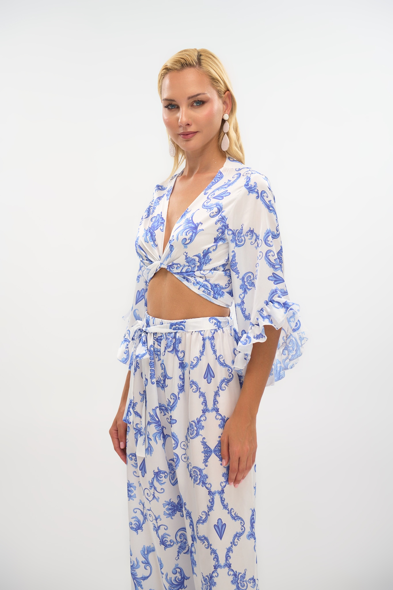 Kelly's Paisley Printed Top
