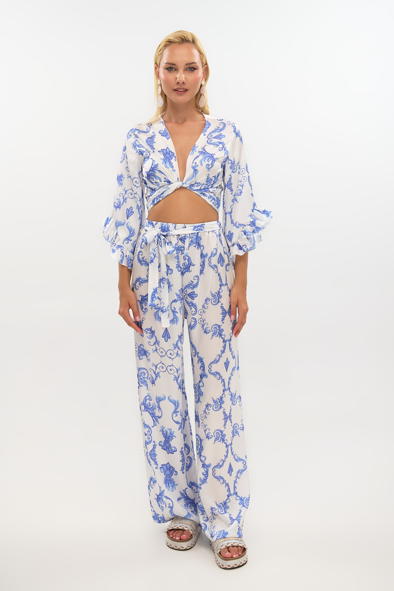 Kelly's Paisley Printed Top
