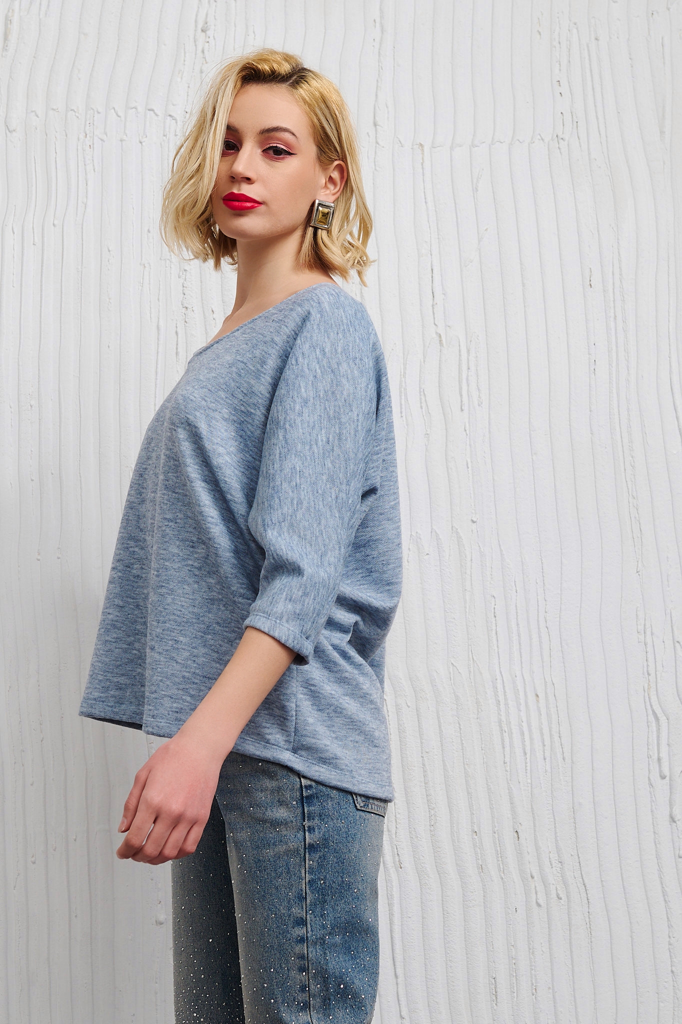 Kelly's V Necked Blouse