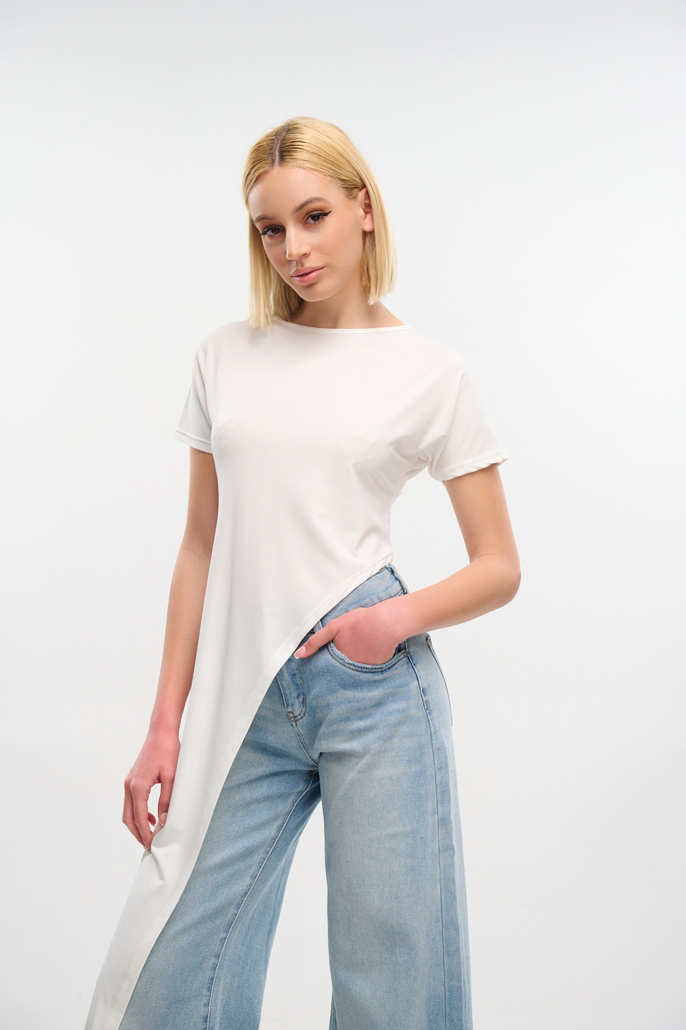 Kelly's T-shirt Ασύμμετρη