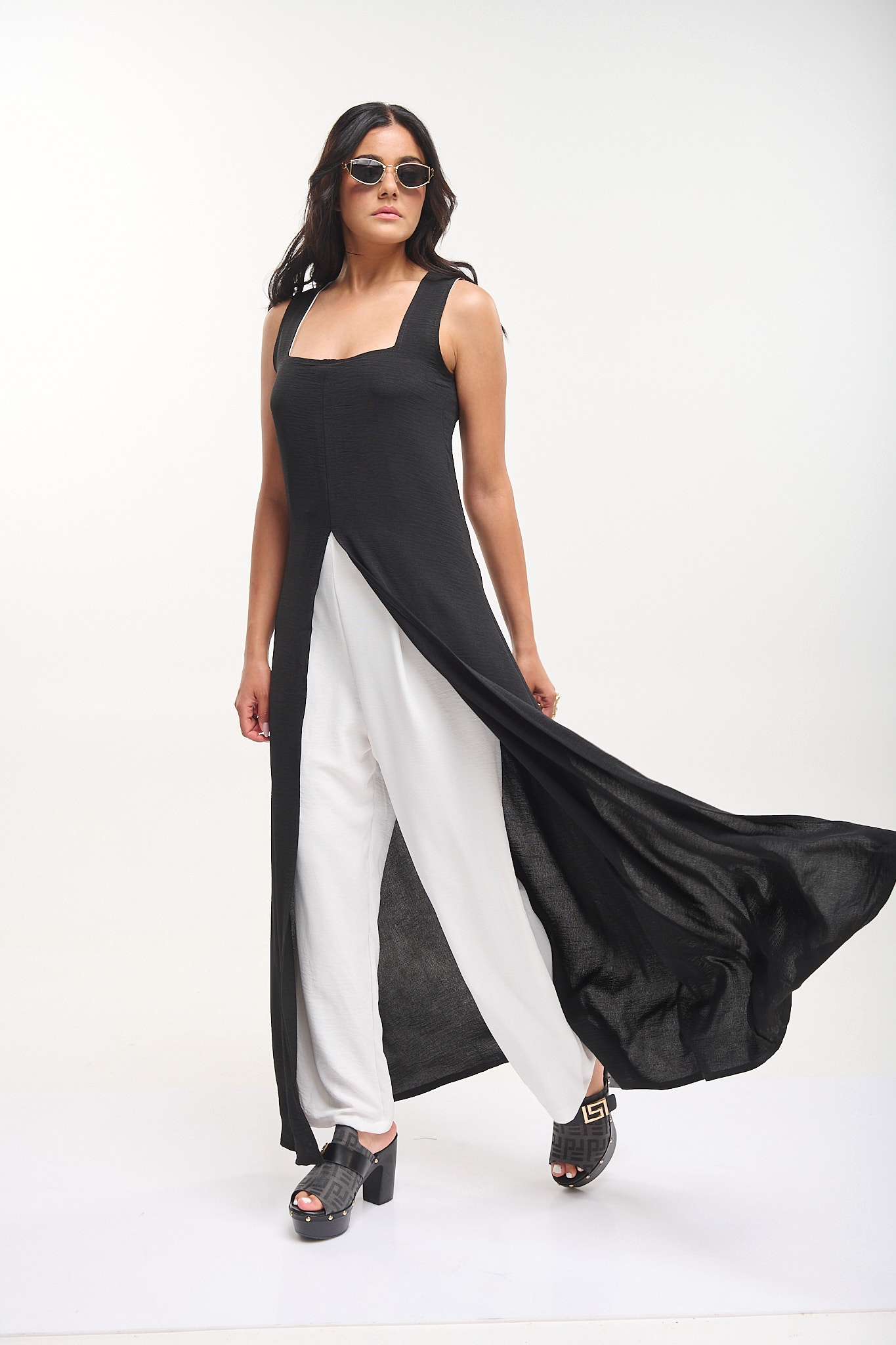 Kelly's Two-Tone Jumpsuit