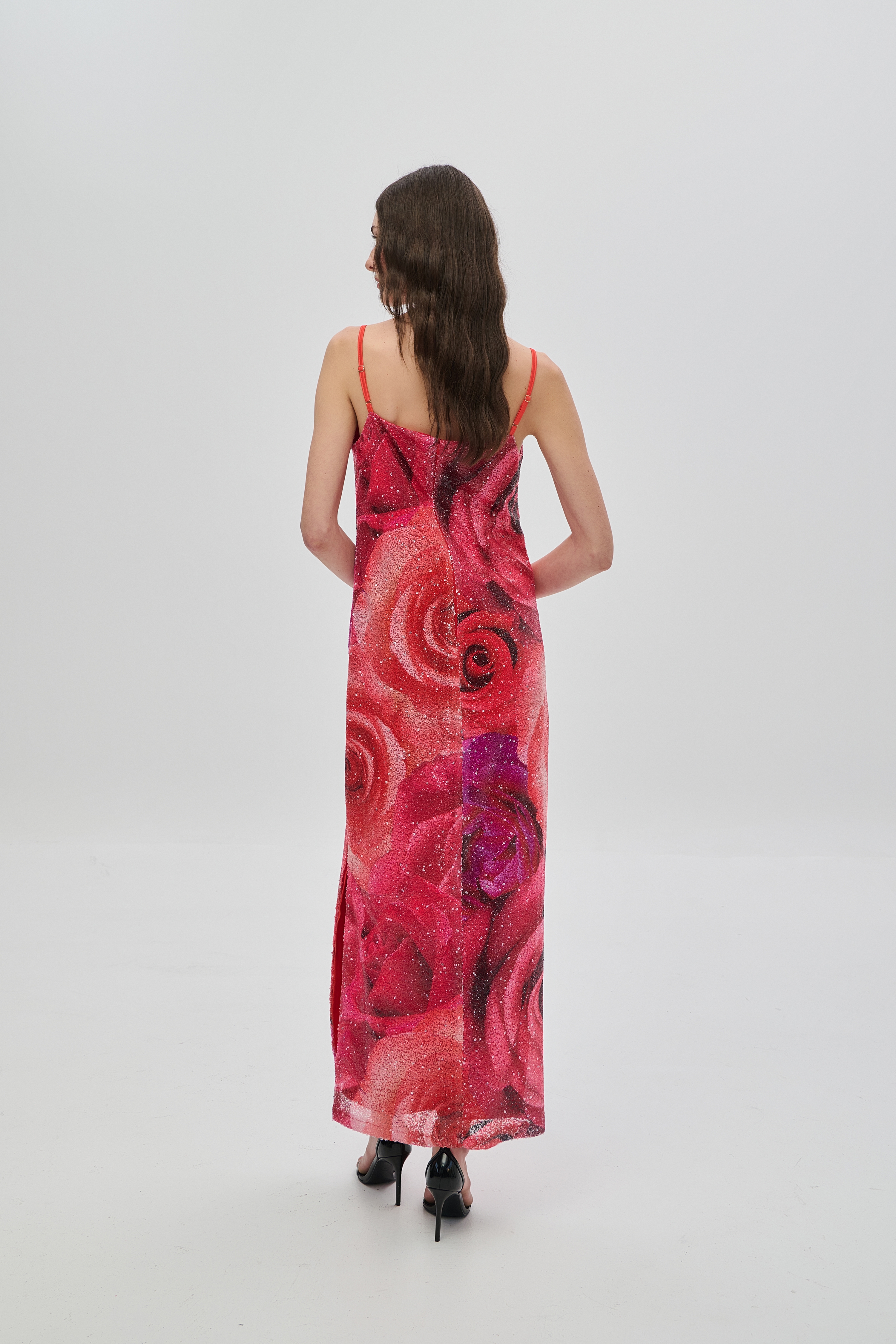 De Javu Long Floral Dress