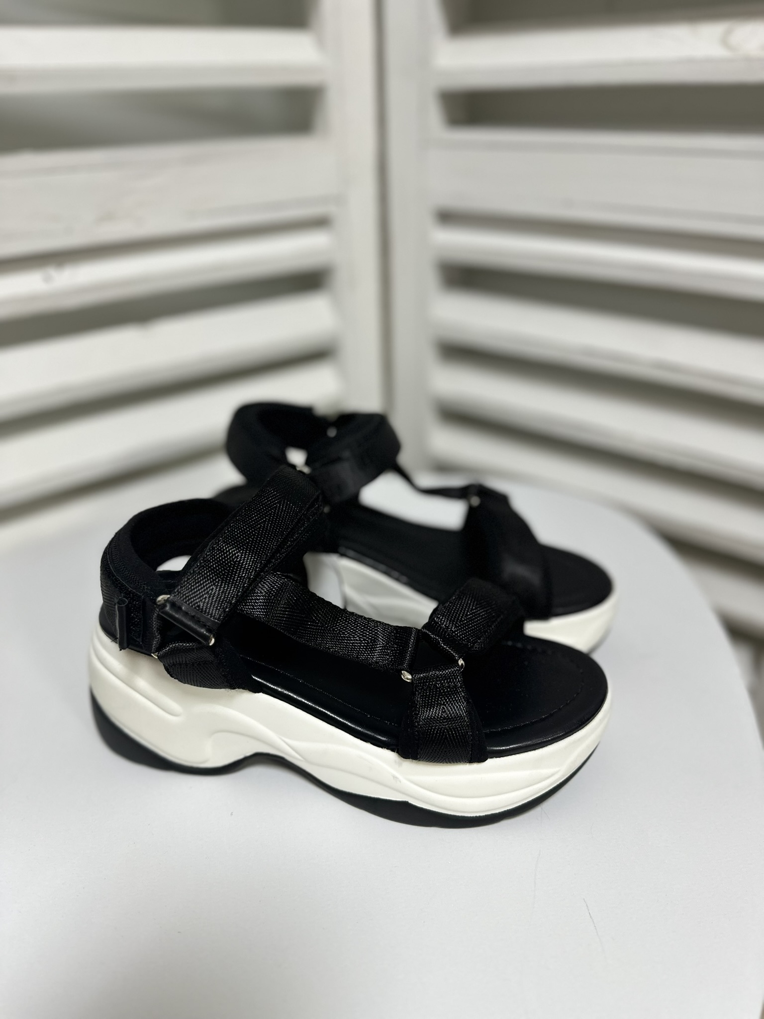 Strapped Chunky Sandals