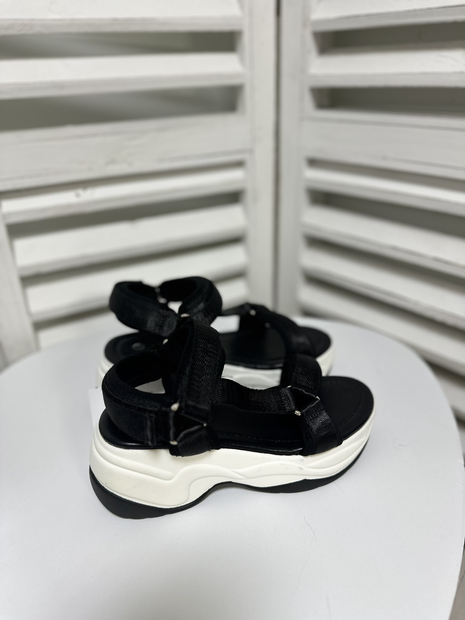 Strapped Chunky Sandals