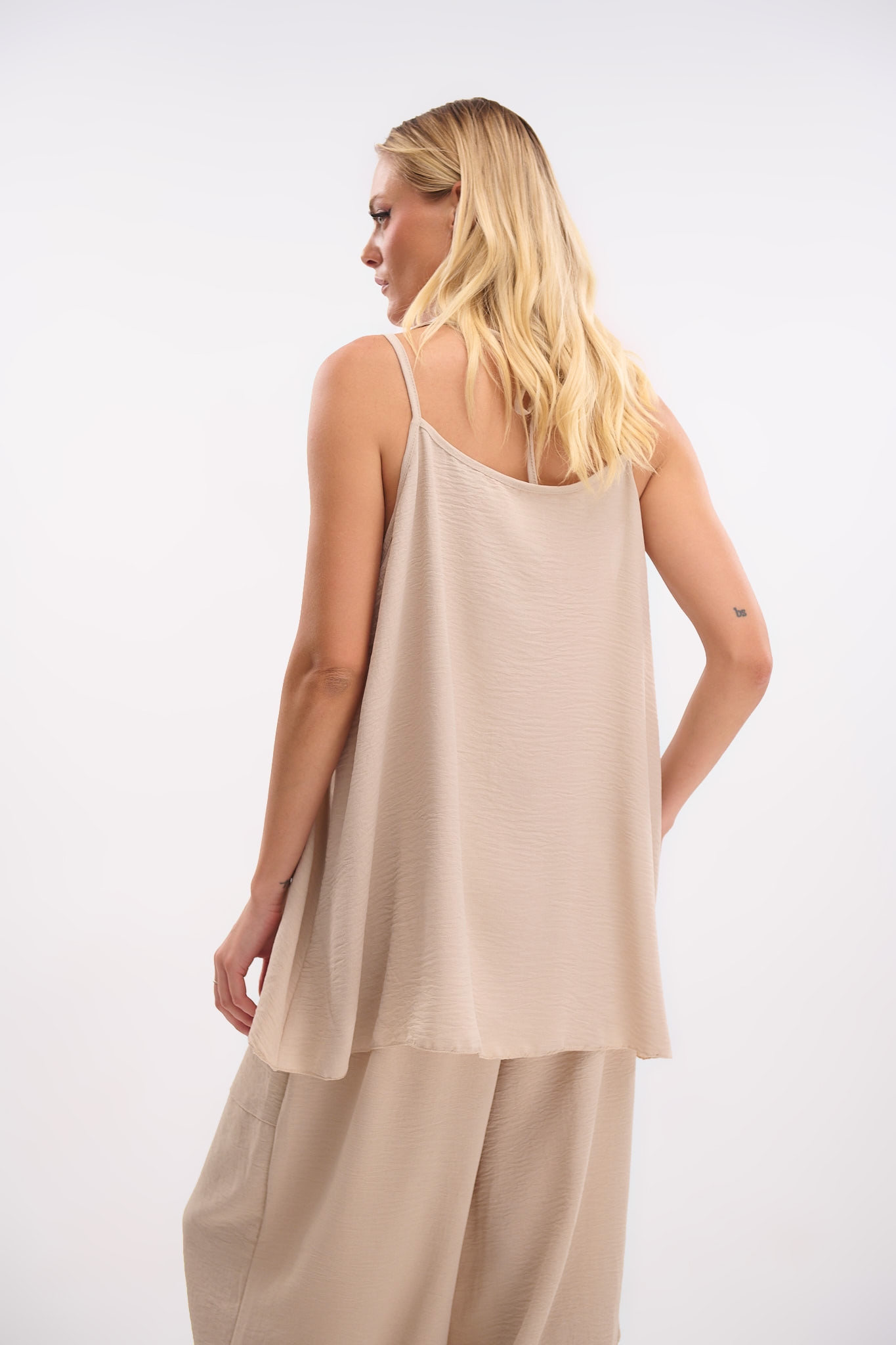 Top with Double Straps and Buttons