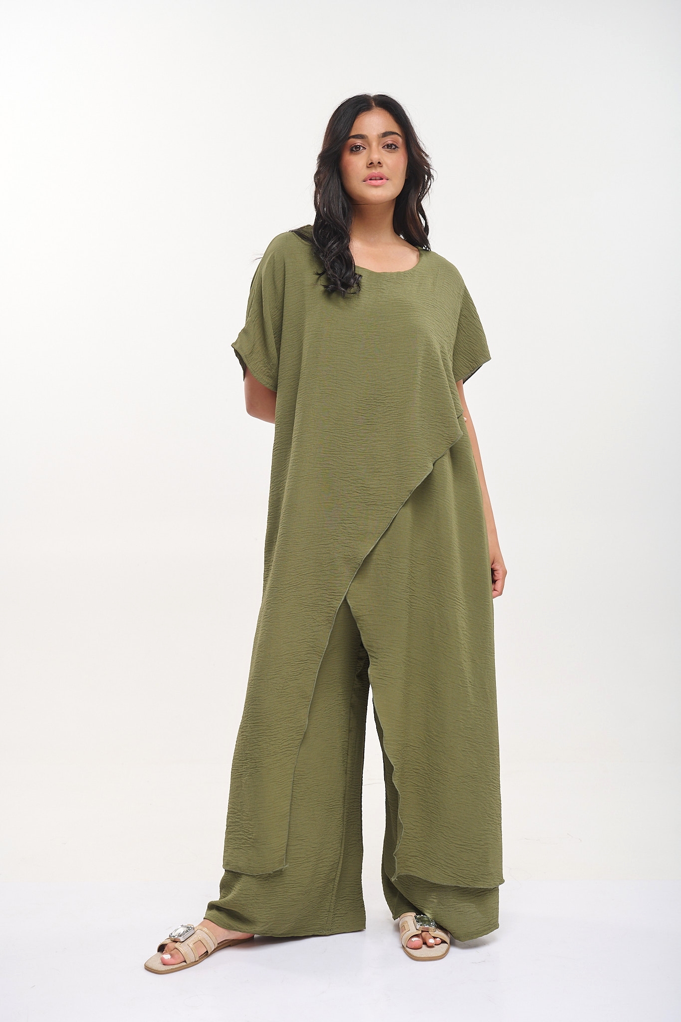 Set Blouse Asymmetrical & Pants