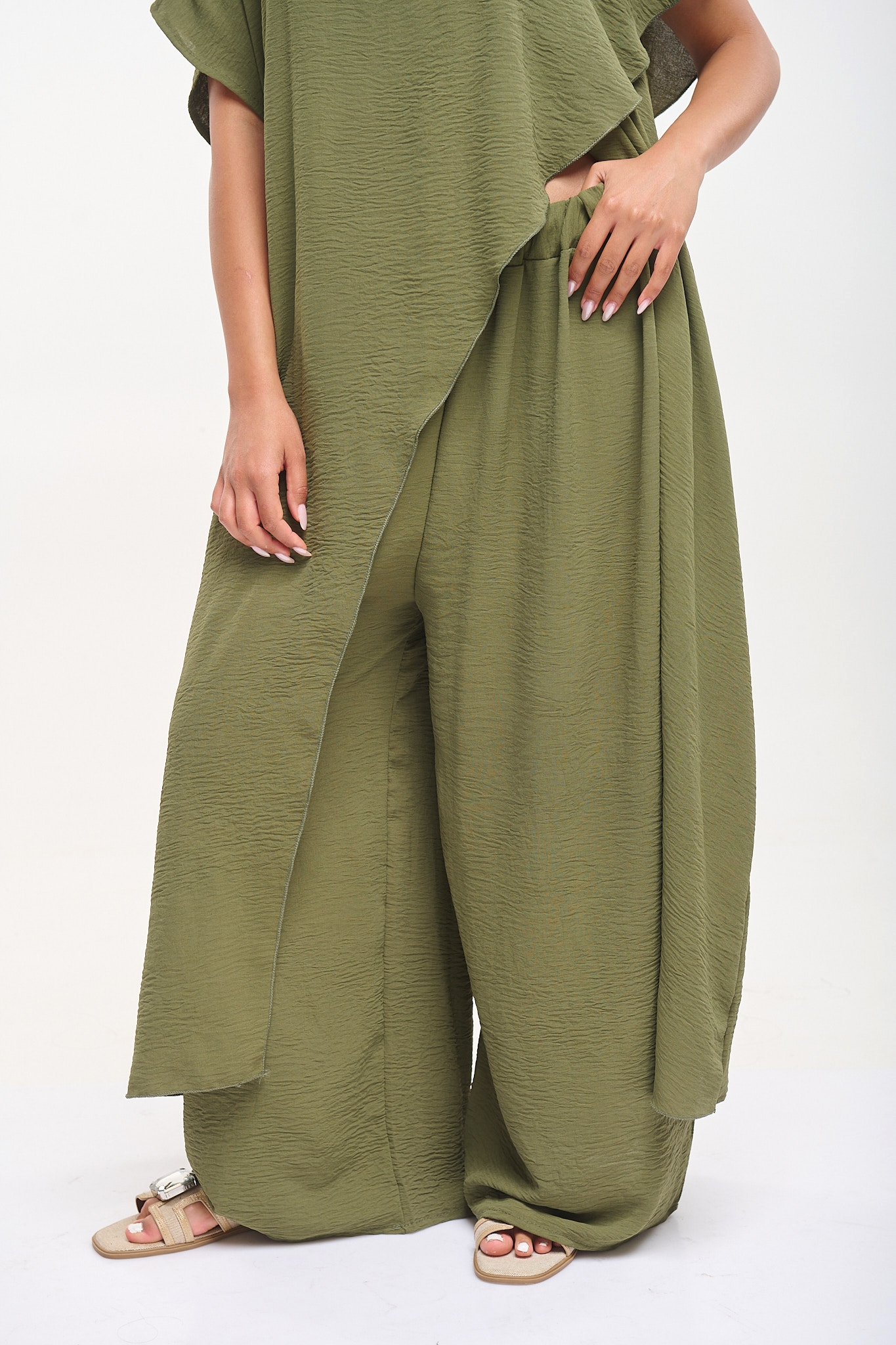 Set Blouse Asymmetrical & Pants