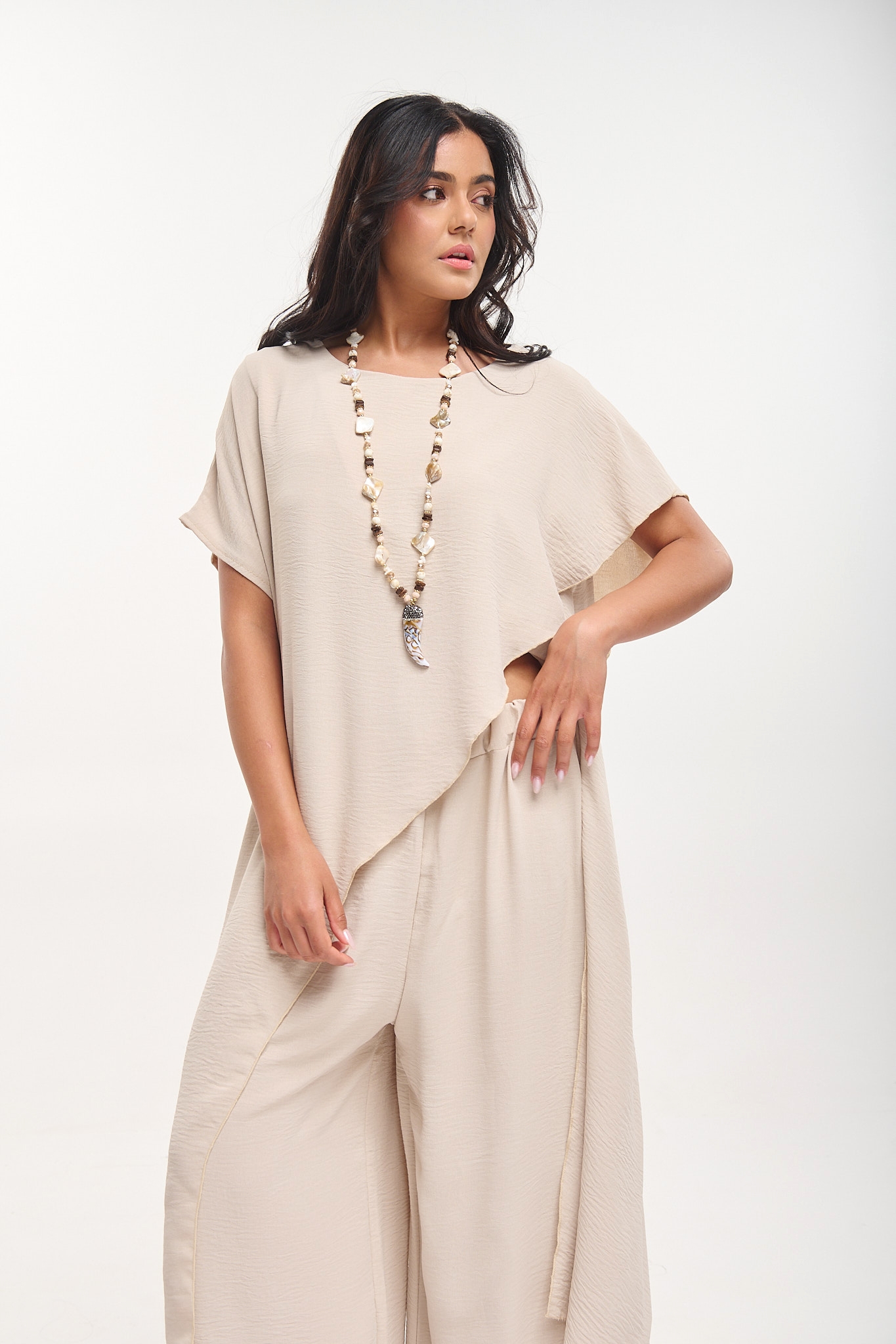 Set Blouse Asymmetrical & Pants