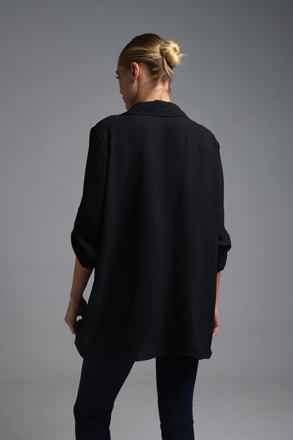 Μπλούζα Μακρυμάνικη Με Γιακά