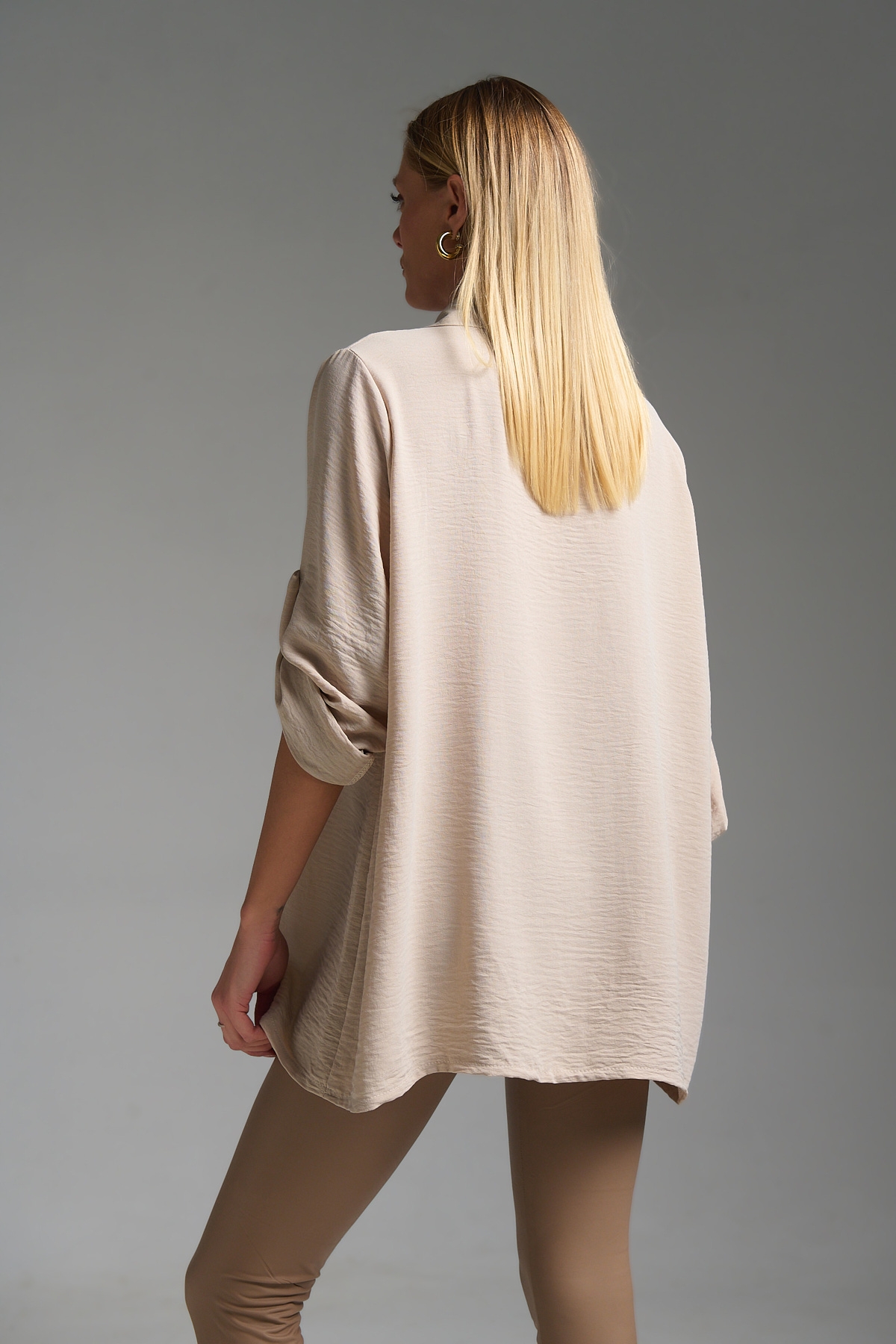 Μπλούζα Μακρυμάνικη Με Γιακά