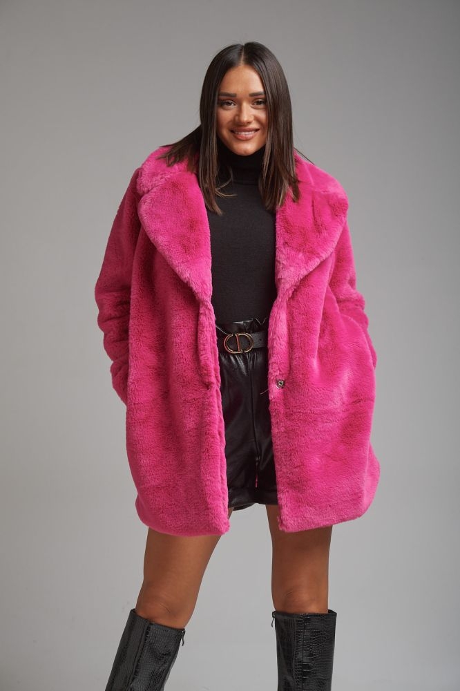 Fuzzy Fur Coat