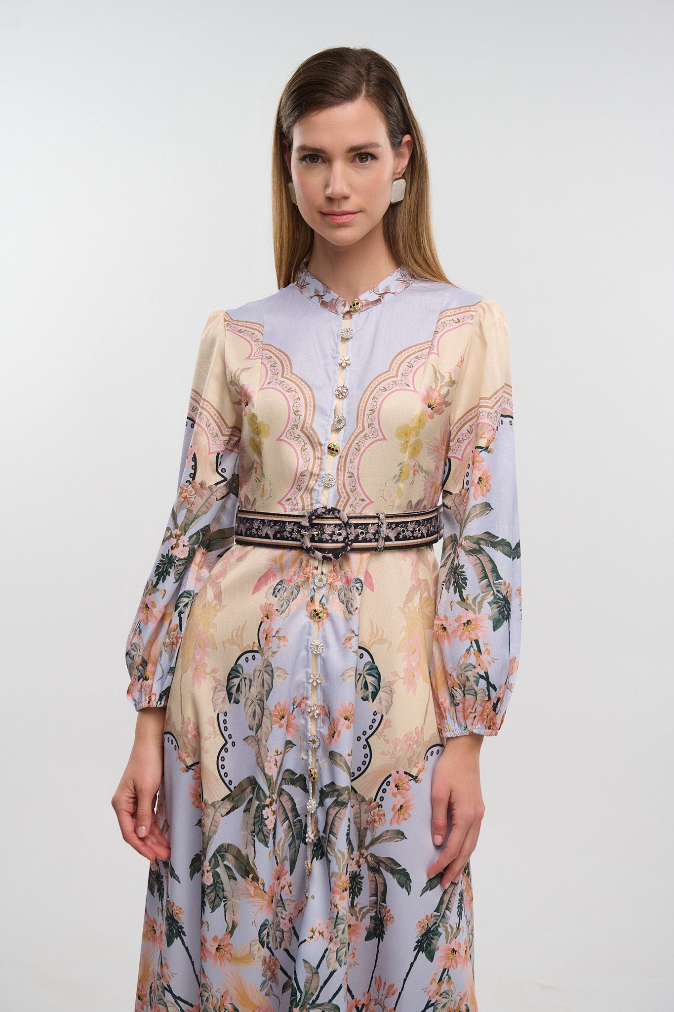 Midi Floral Dress