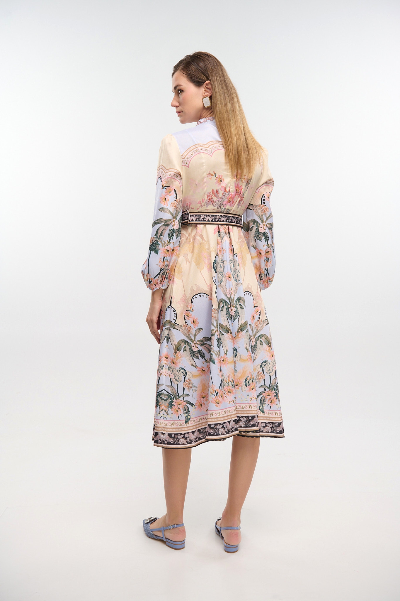 Midi Floral Dress
