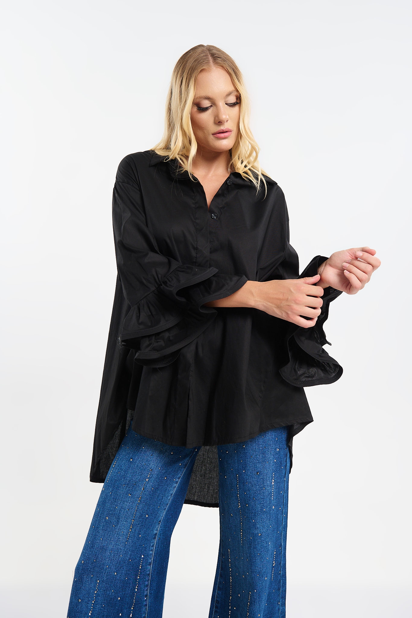 Πουκαμίσα με 3D Μανίκια