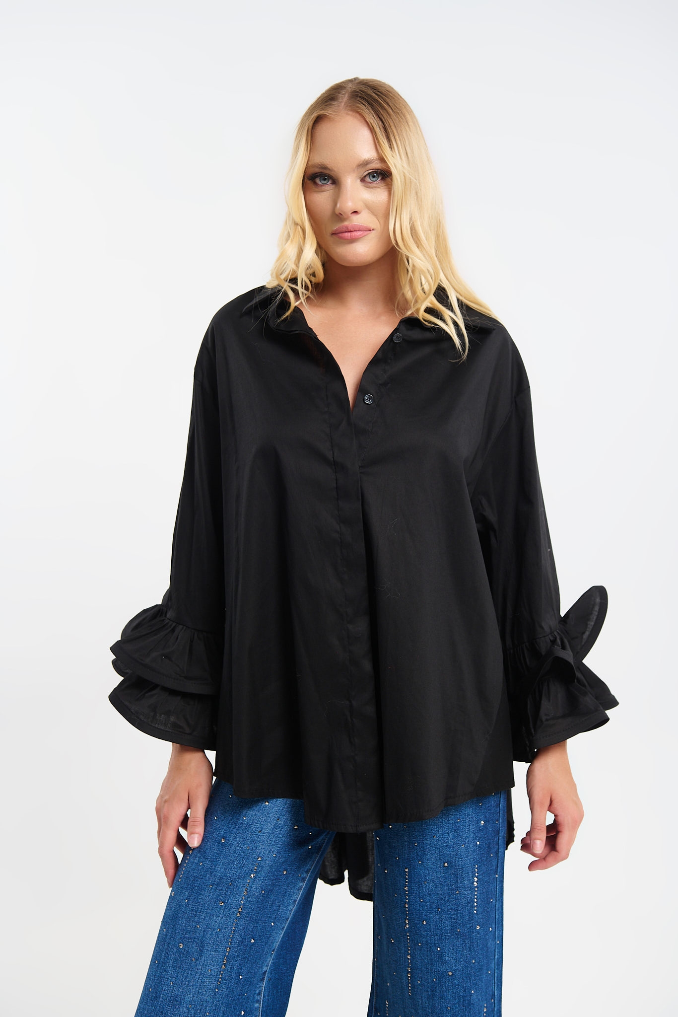 Πουκαμίσα με 3D Μανίκια