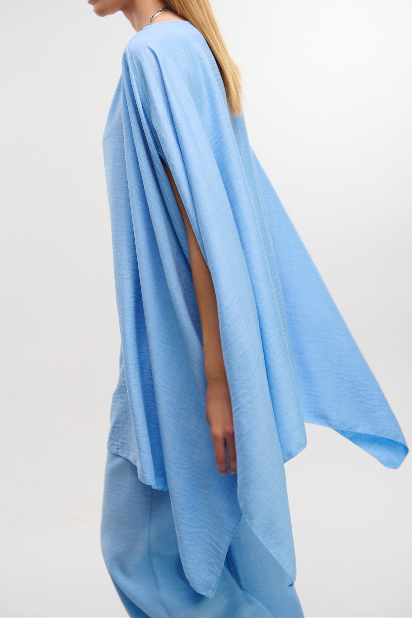 Set Batwing Blouse With Pants