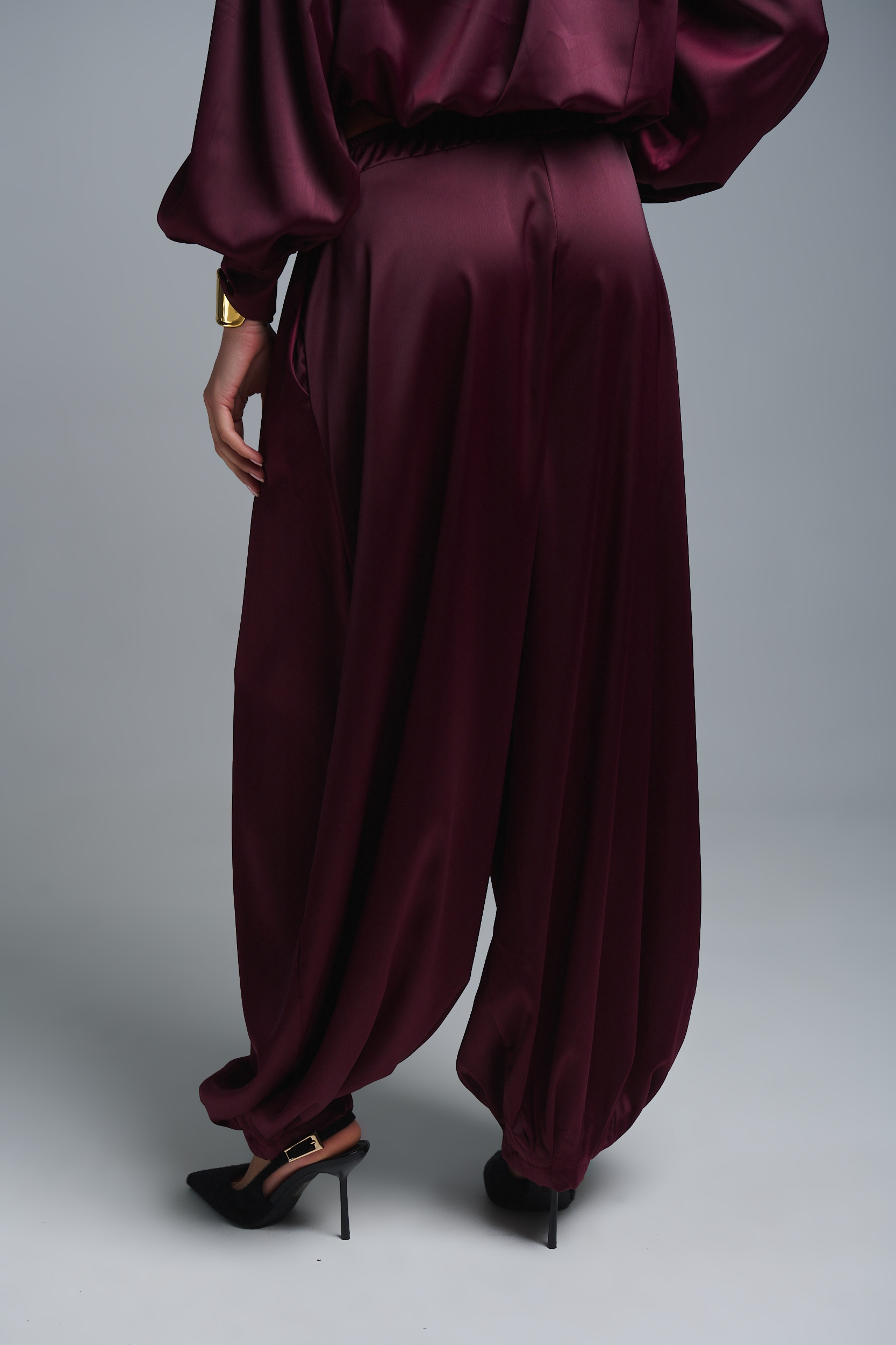 Παντελόνα Σατέν Μπάσκα Κάτω