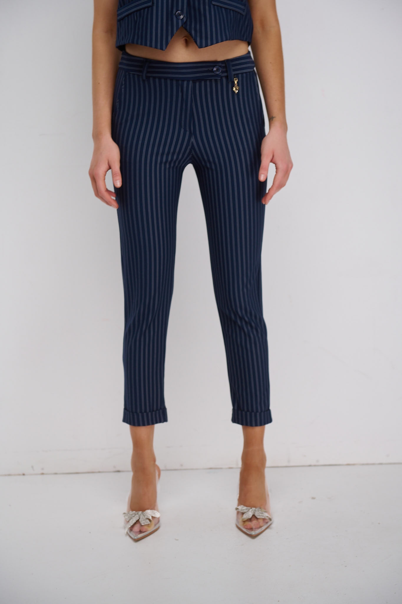 Striped Chino Pants