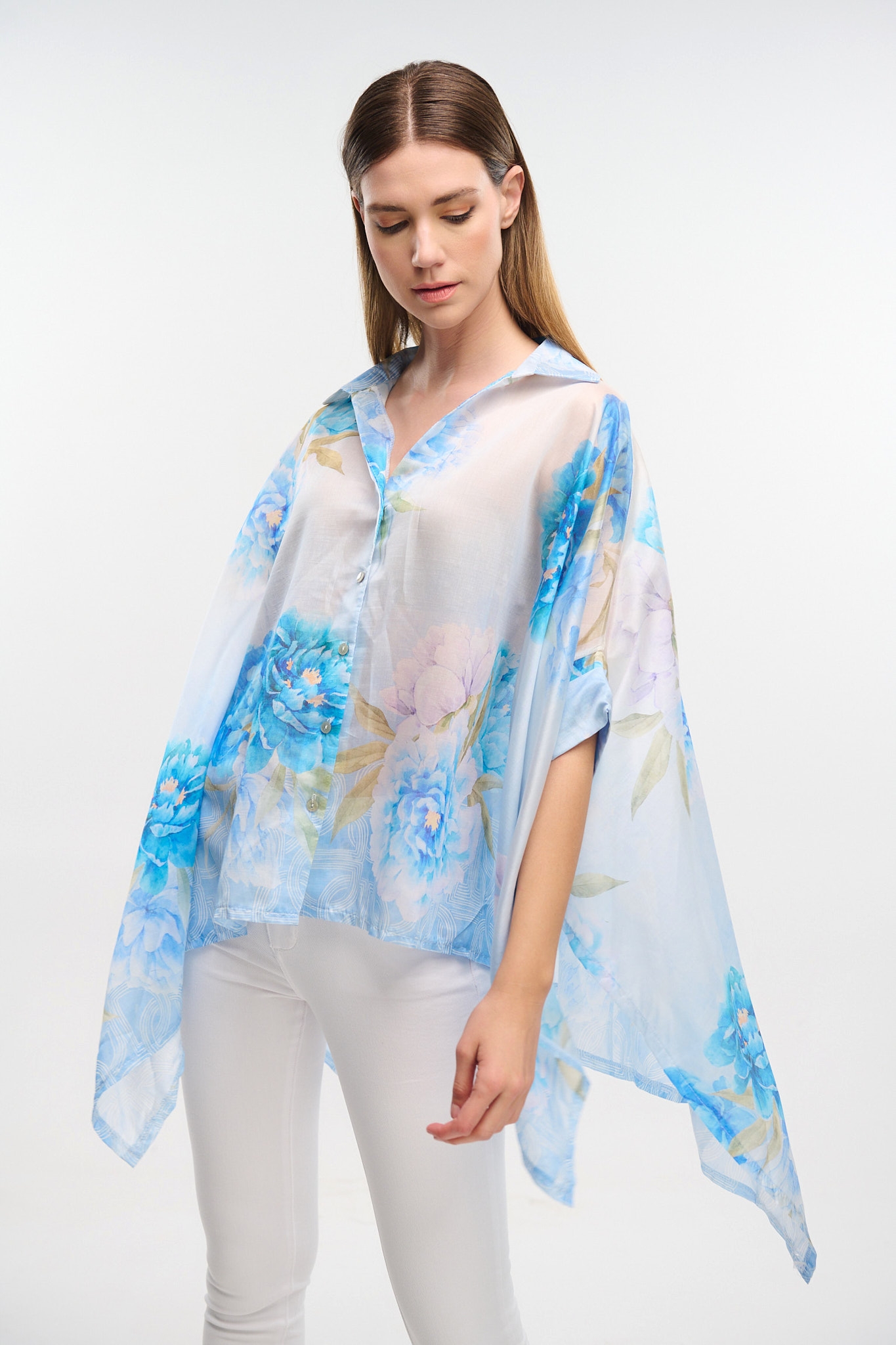 Πουκαμίσα Φαρδιά Floral