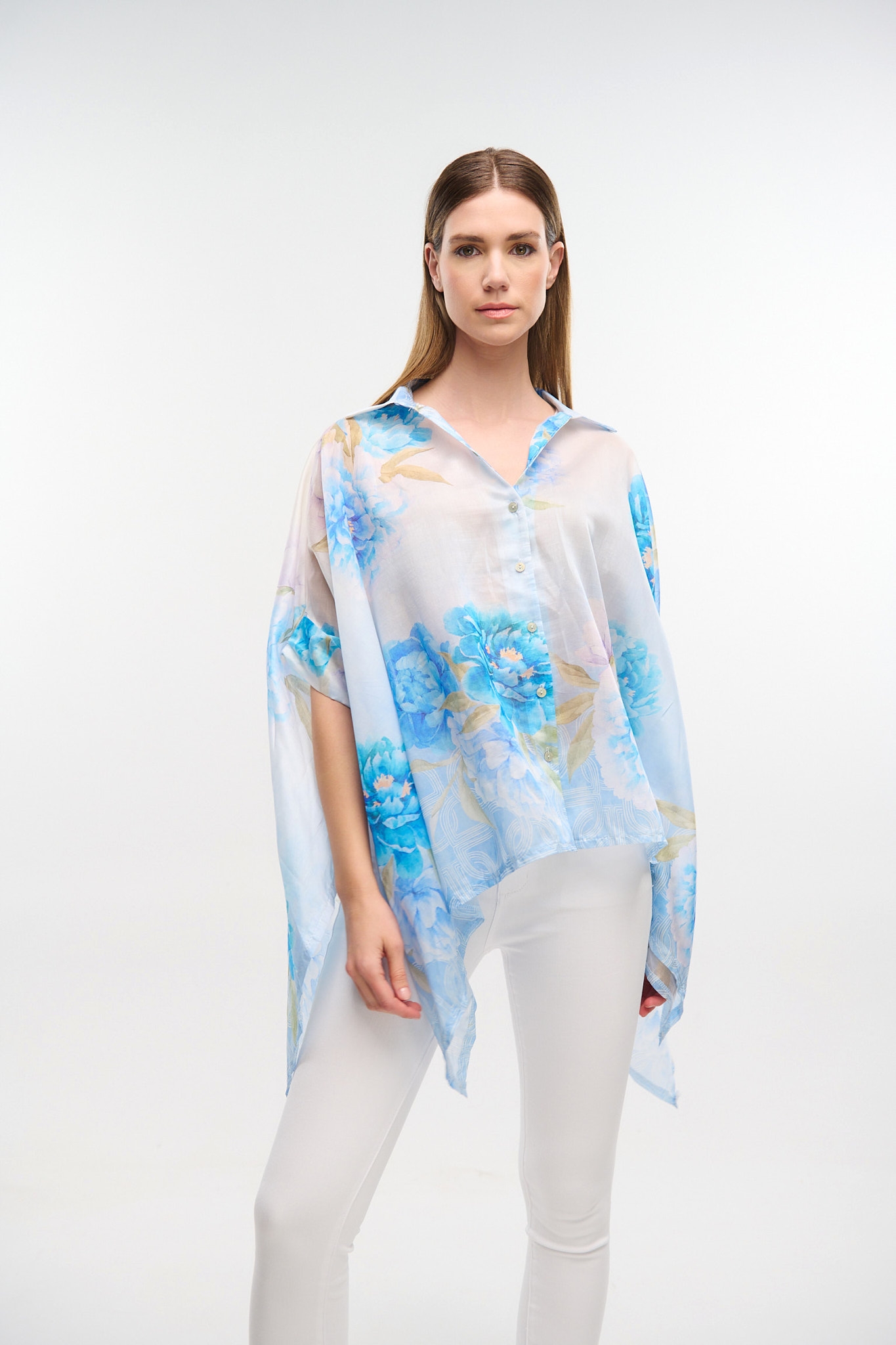 Πουκαμίσα Φαρδιά Floral