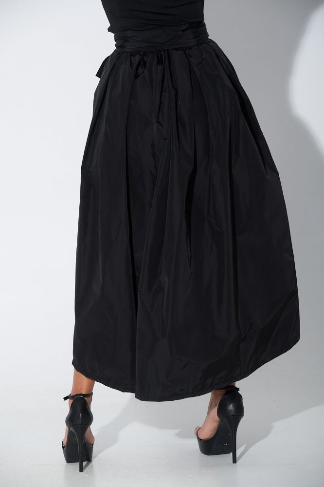 Waterproof Asymmetrical Midi Skirt