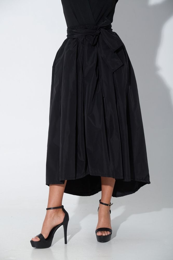 Waterproof Asymmetrical Midi Skirt