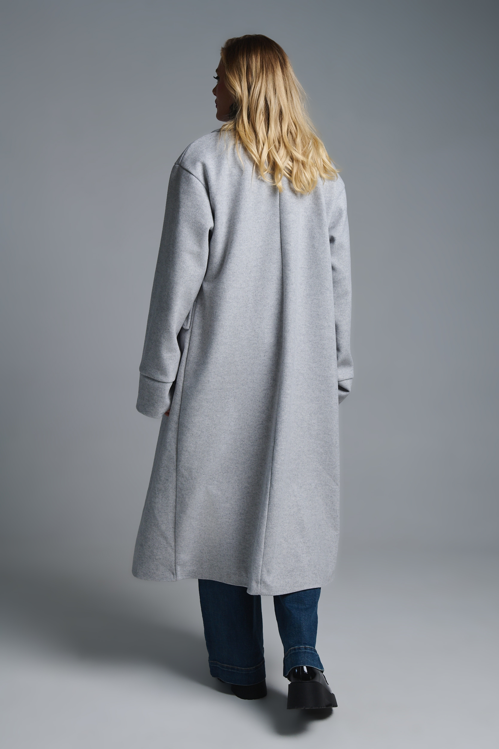 Παλτό Μακρύ Με Γιακά