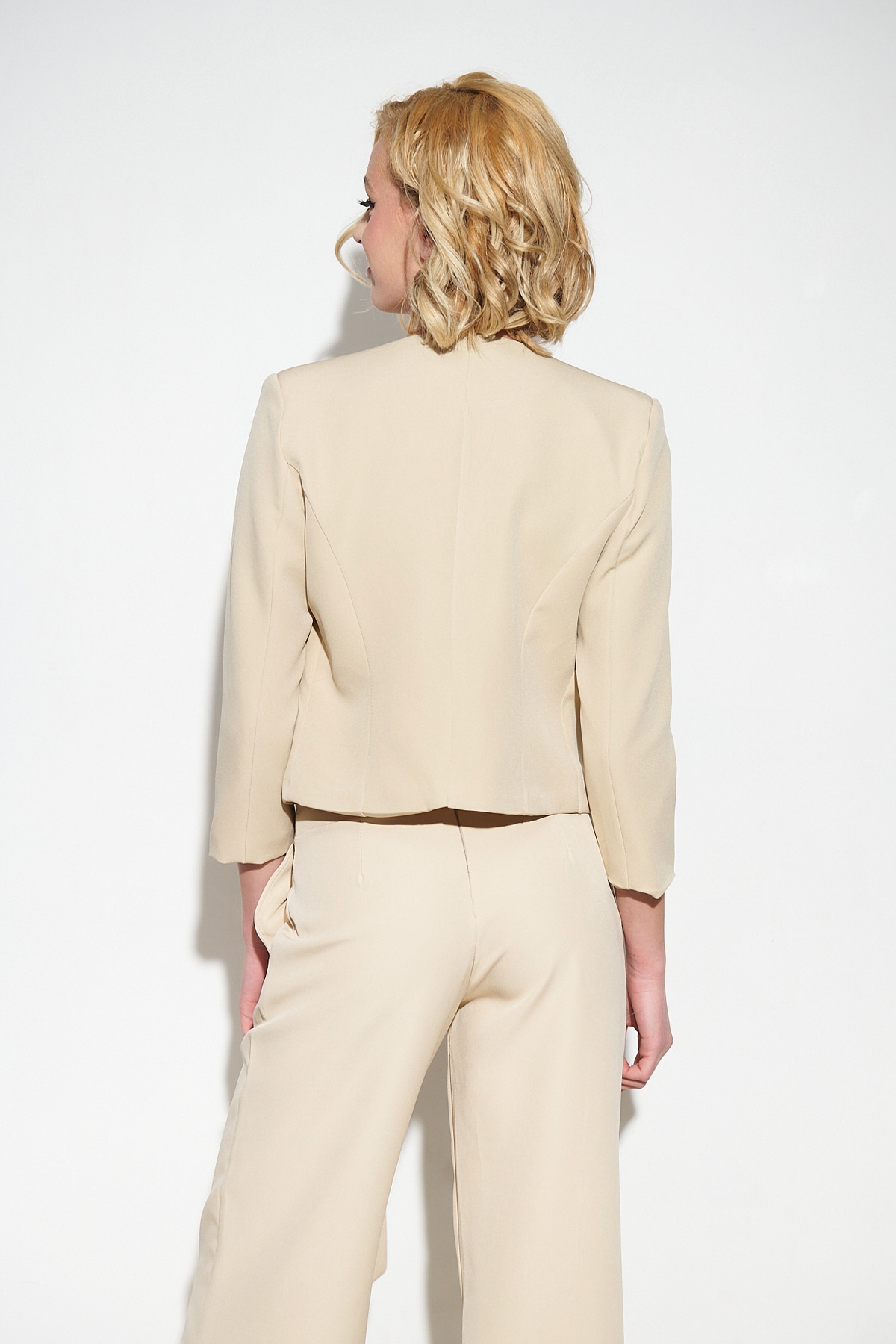 Bolero With 3/4 Sleeves