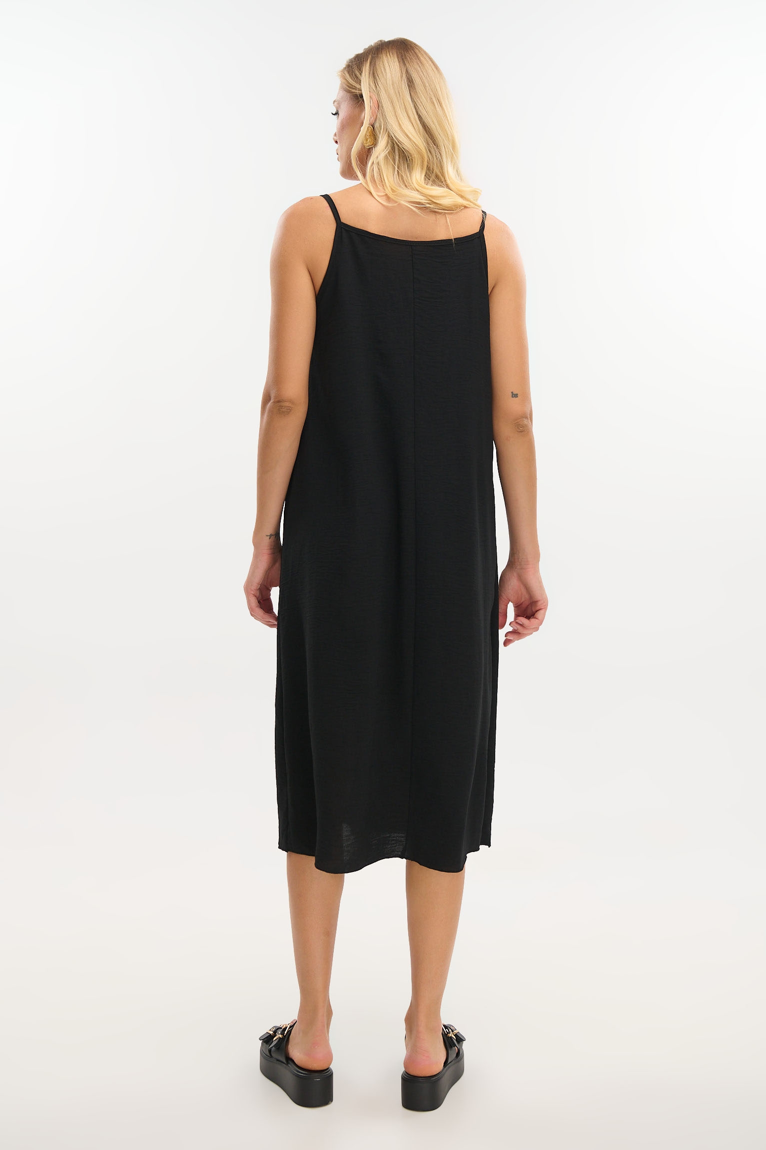 Ethnic Beaded Maxi Crepe Dress