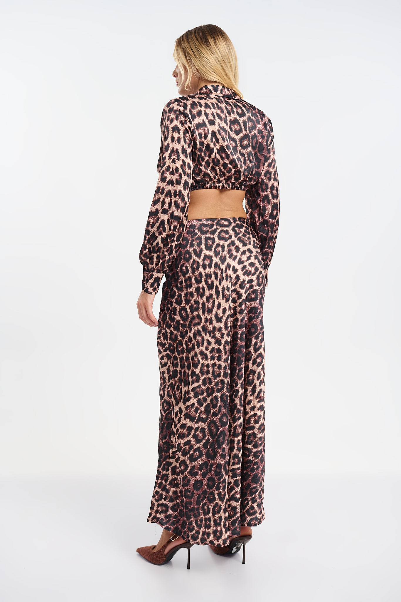 Σέτ Φούστα & Τοπ Leopar