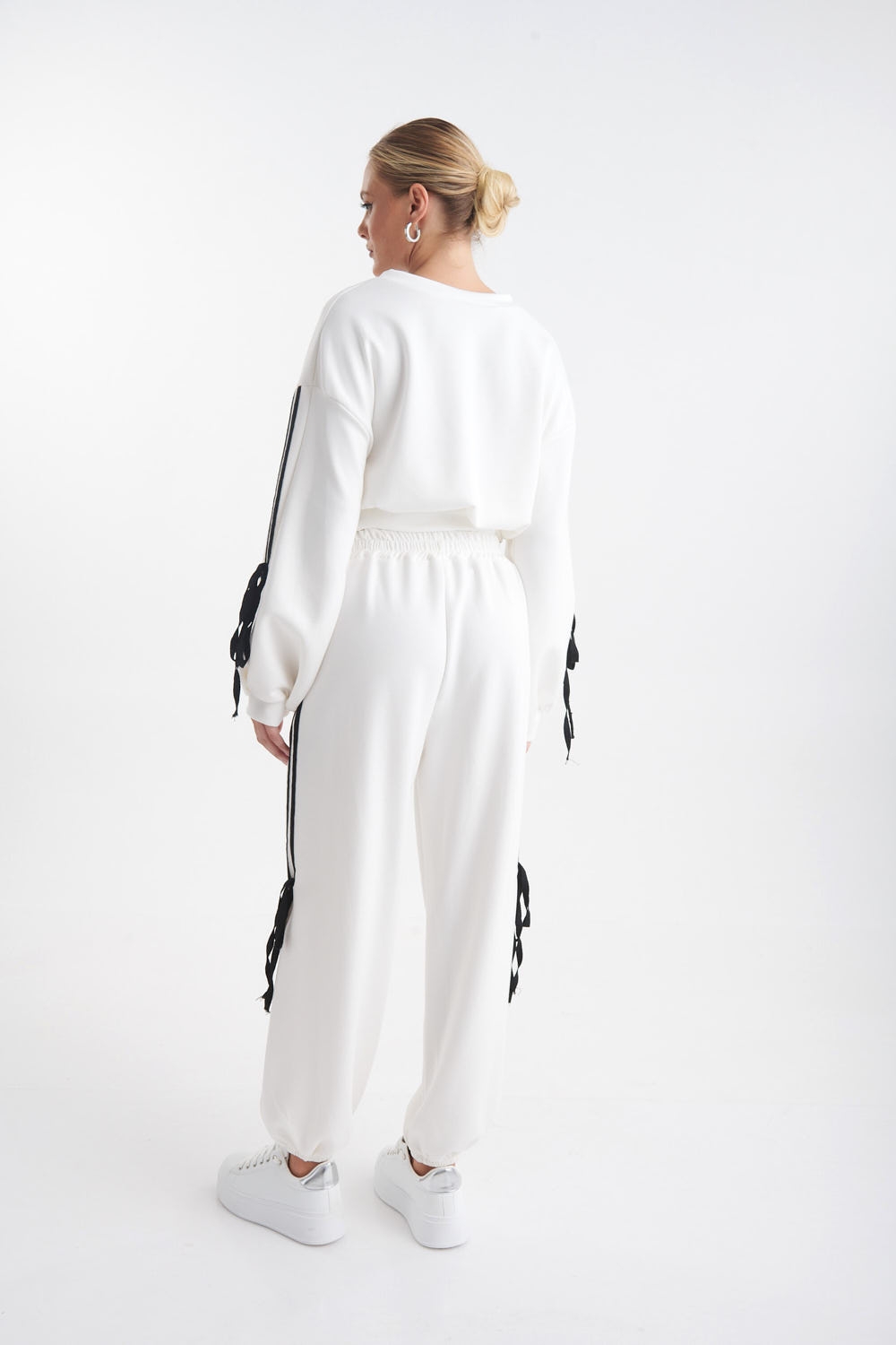 Side Stripped Set Jumper & Pants