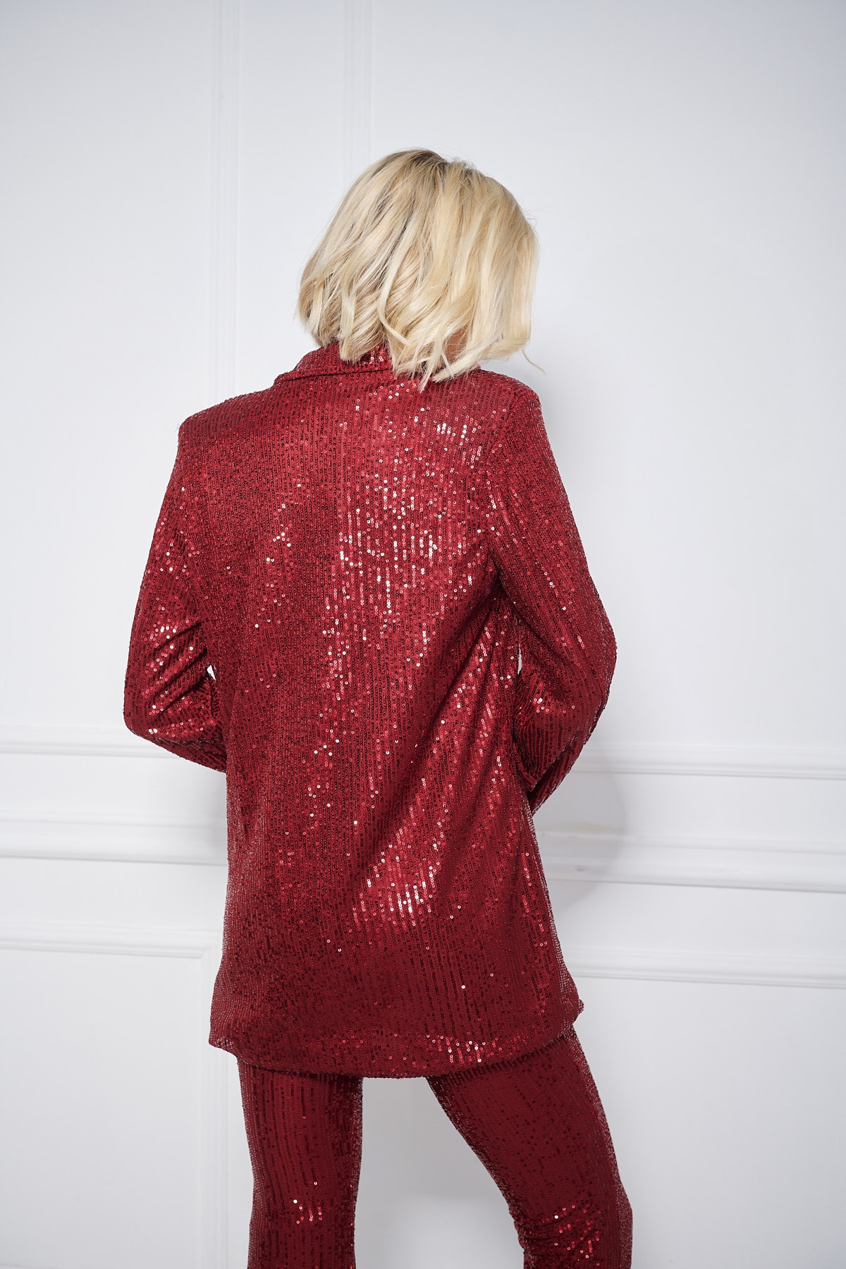 Sequined Set Blazer Pants