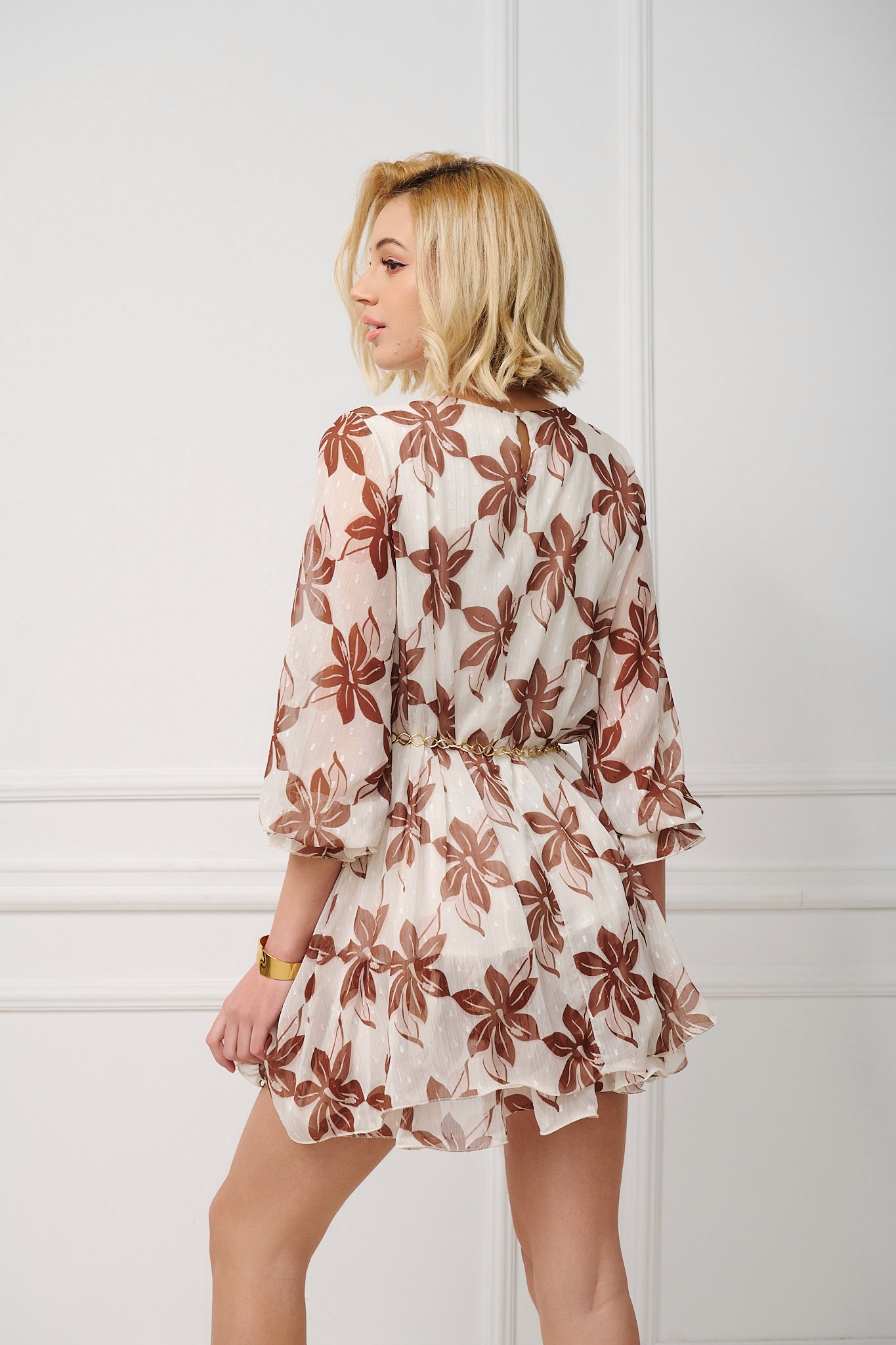 Mini Dress WIth Print