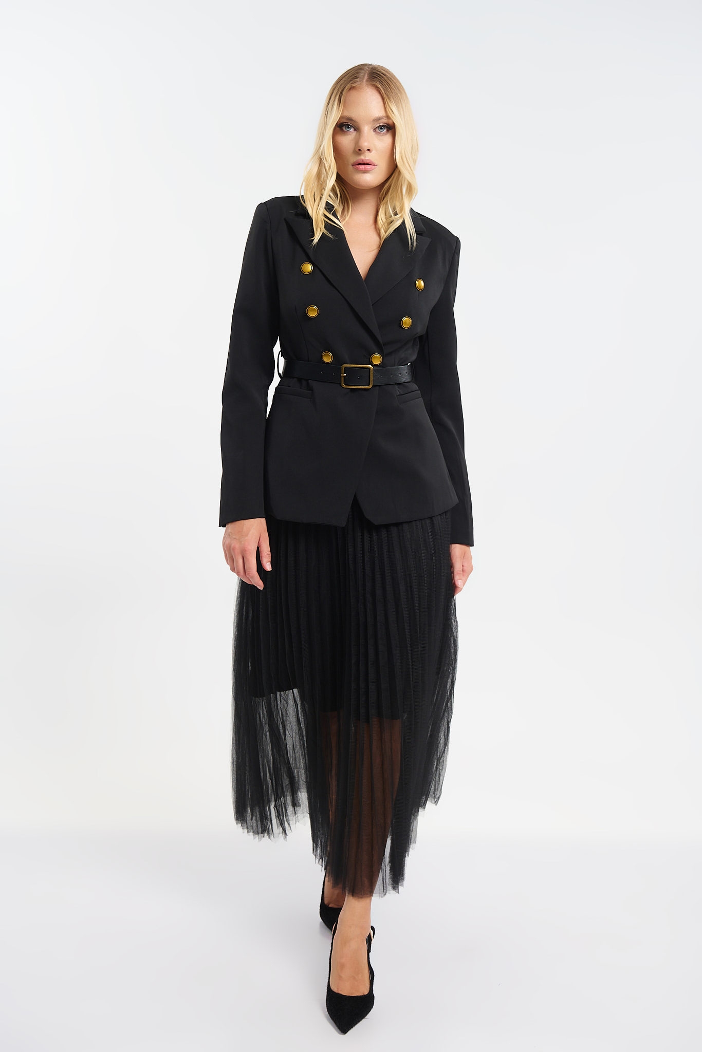 Set Σακκάκι & Tutu Midi Φούστα