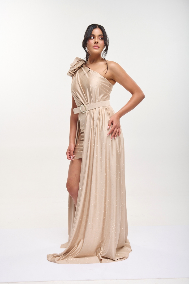 Maxi Dress With Rhinestones