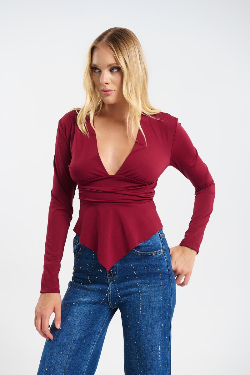 Τόπ Με V Ασύμετρο