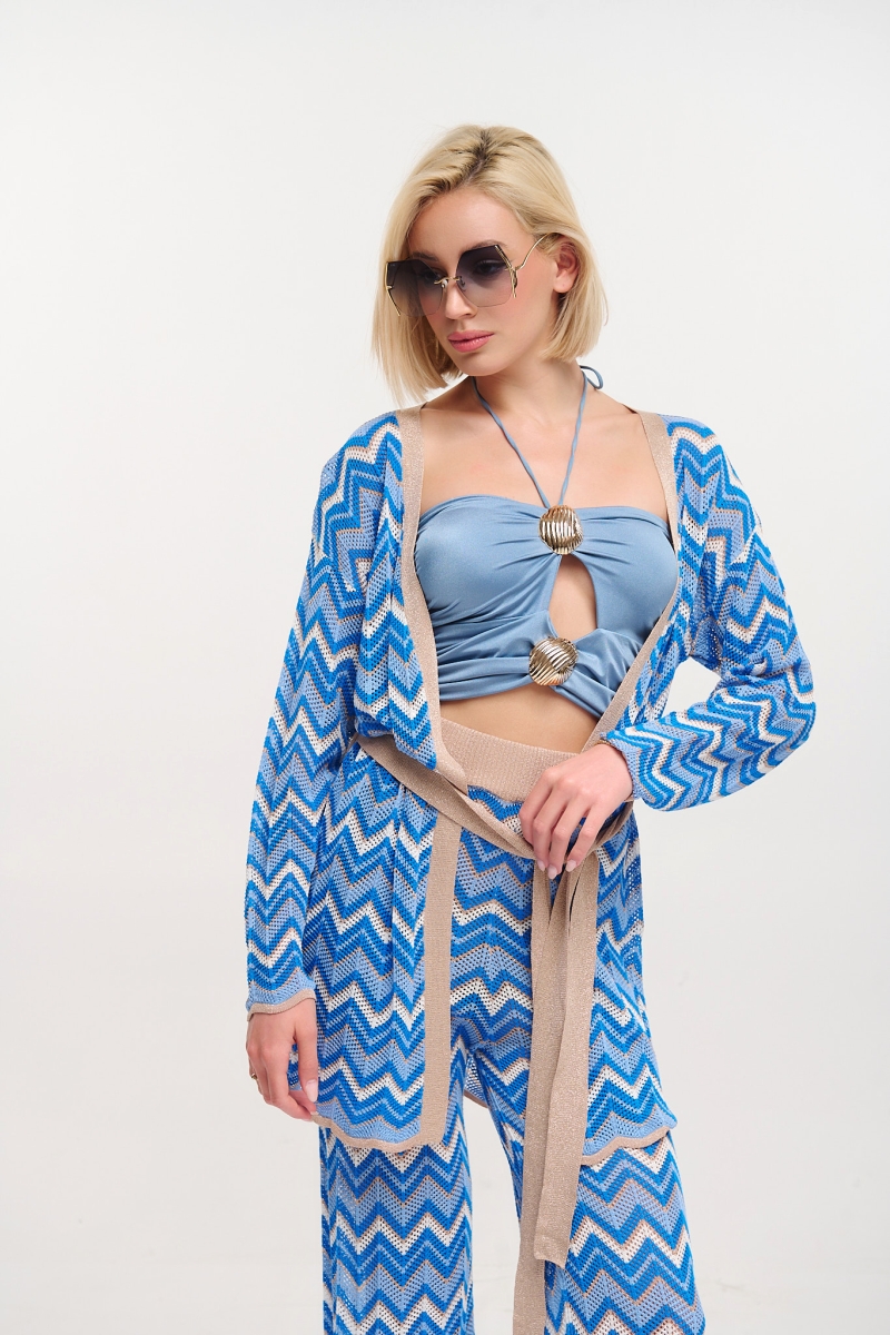 Shells Detailed Cropped Top