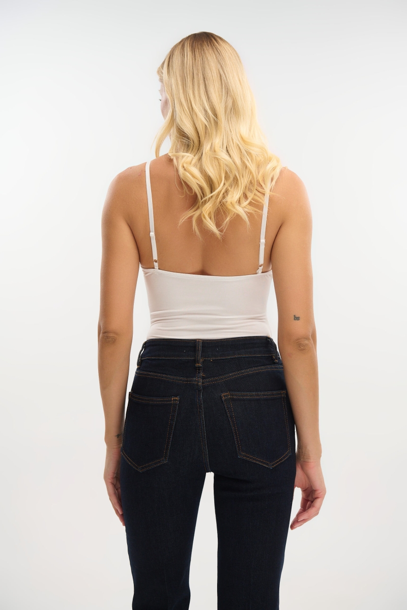 Crop Top with Gold Buckle