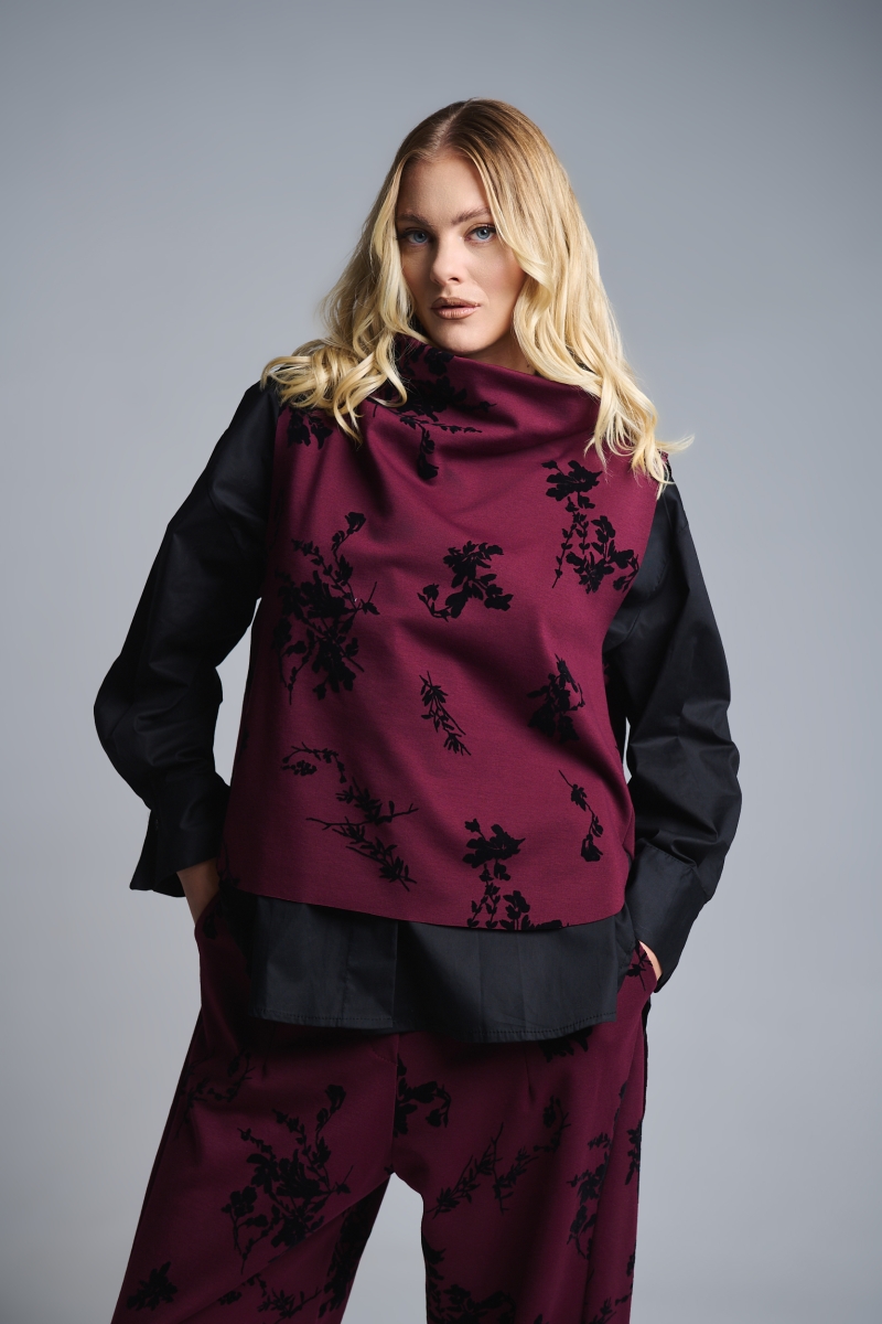 Σετ Μπλούζα Αμάνικη Βράκα Μπροκάρ