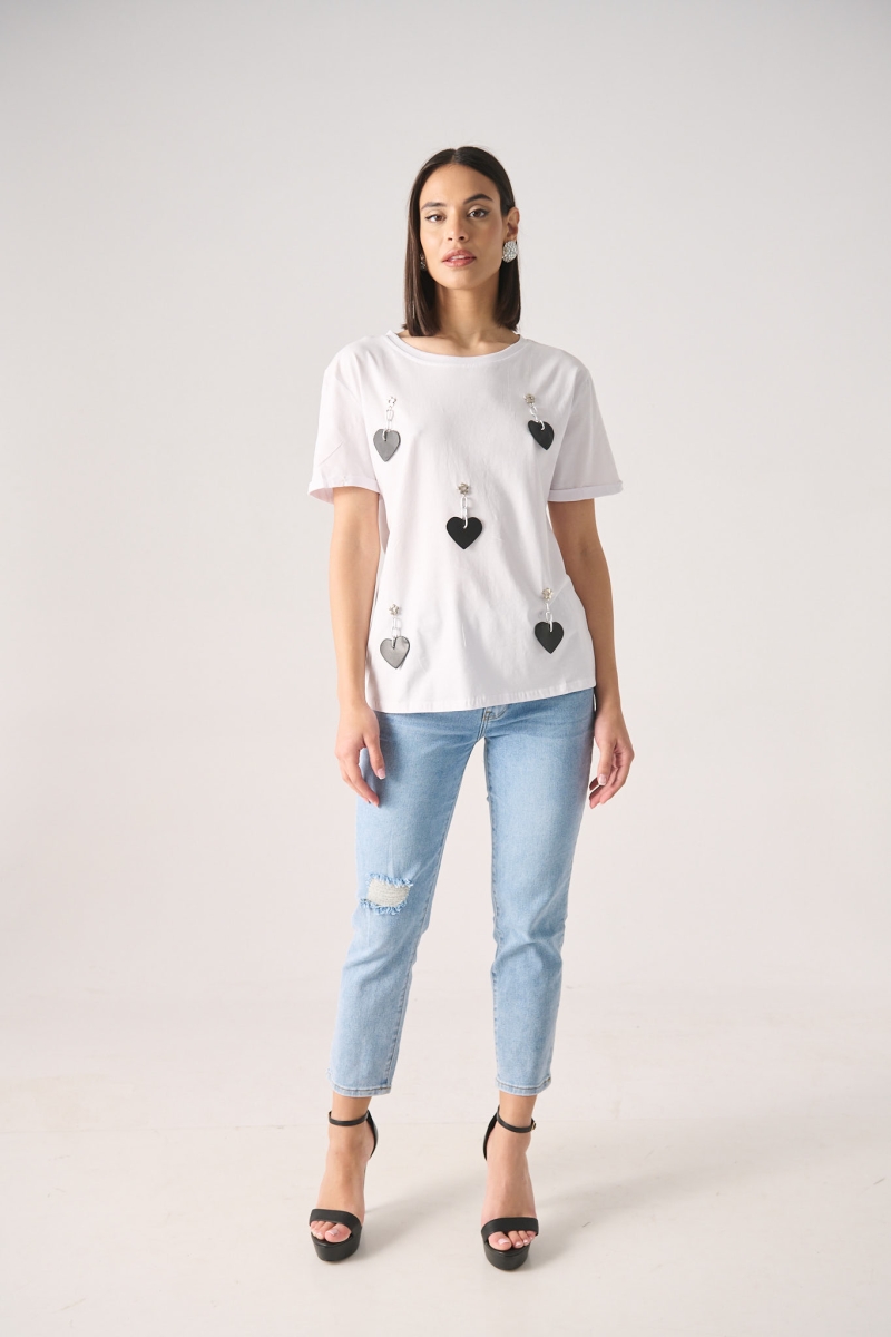 Hearted T-Shirt