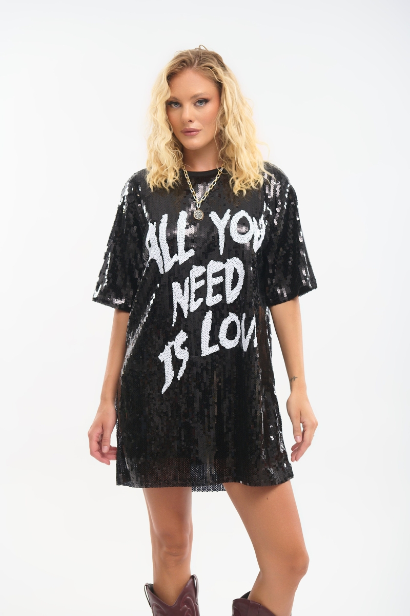 Daizy Love Tunic Dress – Sparkle & Shine