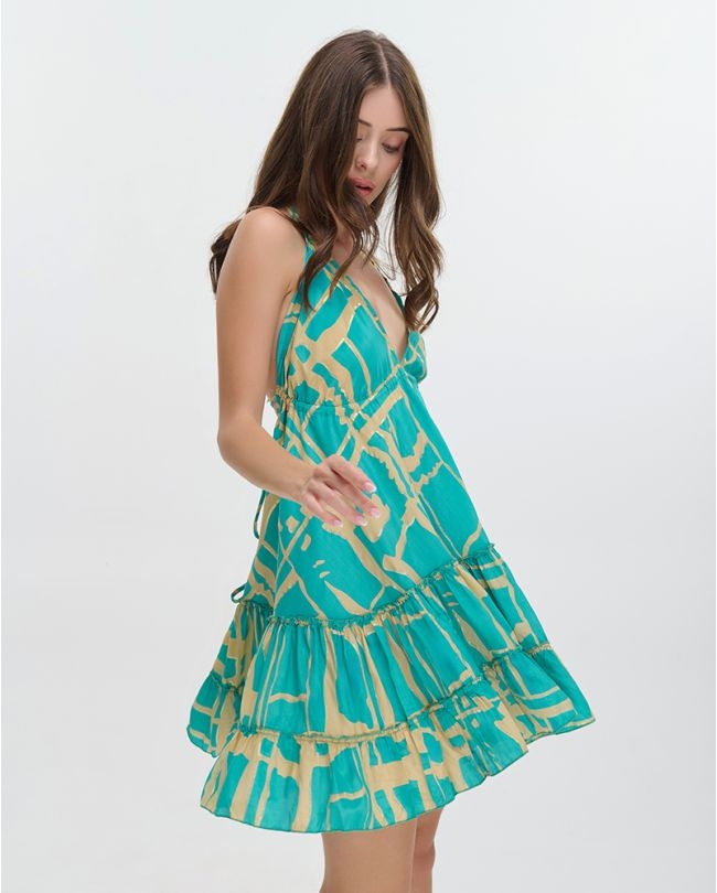Ble Mini Dress