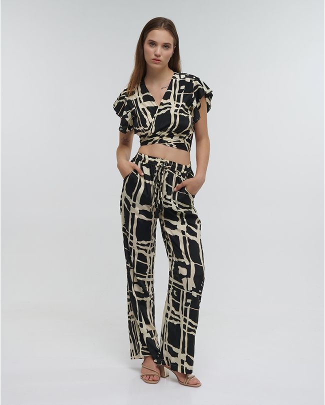 Ble Knot Top