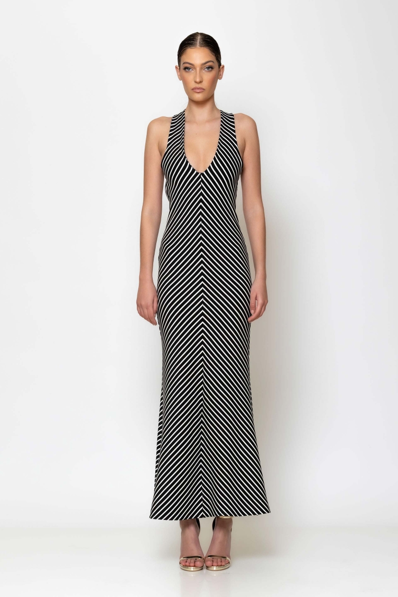 C-THROY Stripped Dress